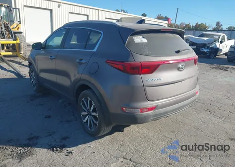 2017 Kia Sportage Ex из США, поврежденный, VIN KNDPNCAC0H7281343